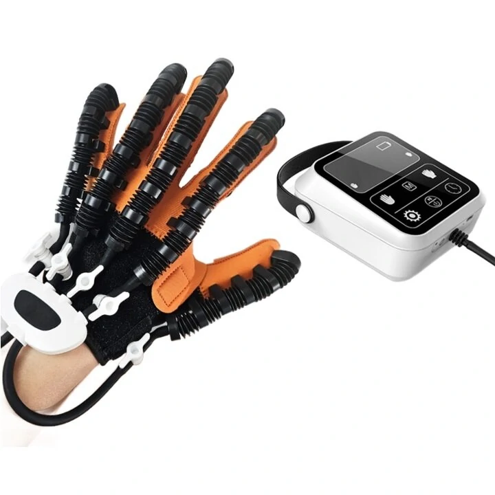 Rehabilitation Robot Gloves Hemiplegia Finger Rehabilitation Trainer Hand Function Recovery Finger Trainer Gloves Braces Supports Smart Glove for Hand Training (image for) Rehabilitation Robot Gloves Hemiplegia Finger Rehabilitation Trainer Hand Function Recovery Finger Trainer Gloves Braces Supports Smart Glove for Hand Training